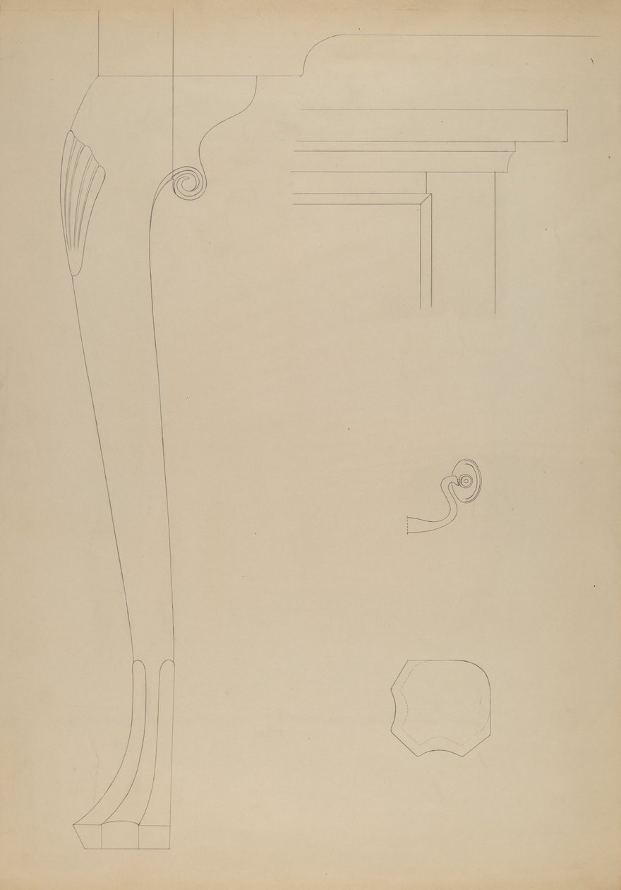 Table de jeu - American 20th Century