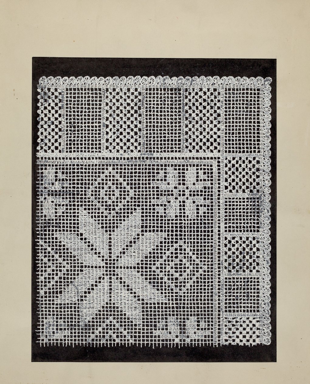 Dentelle Hardanger - American 20th Century