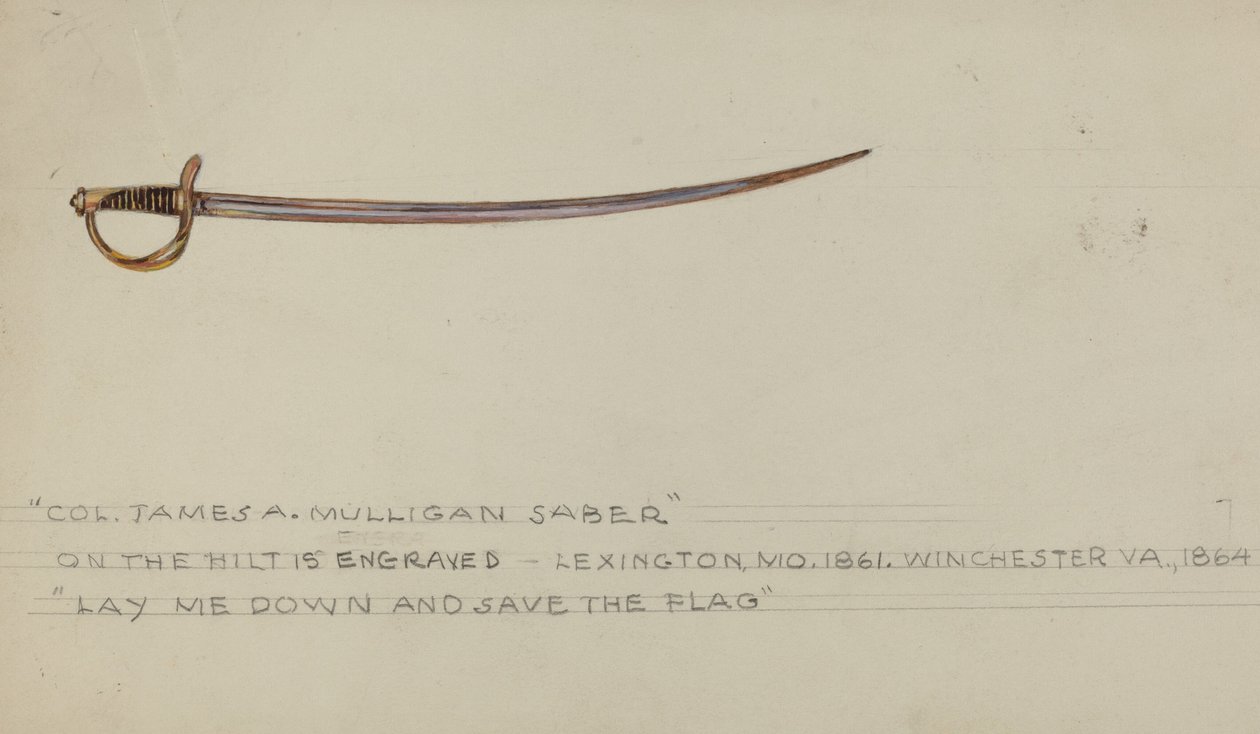 Sabre - American 20th Century