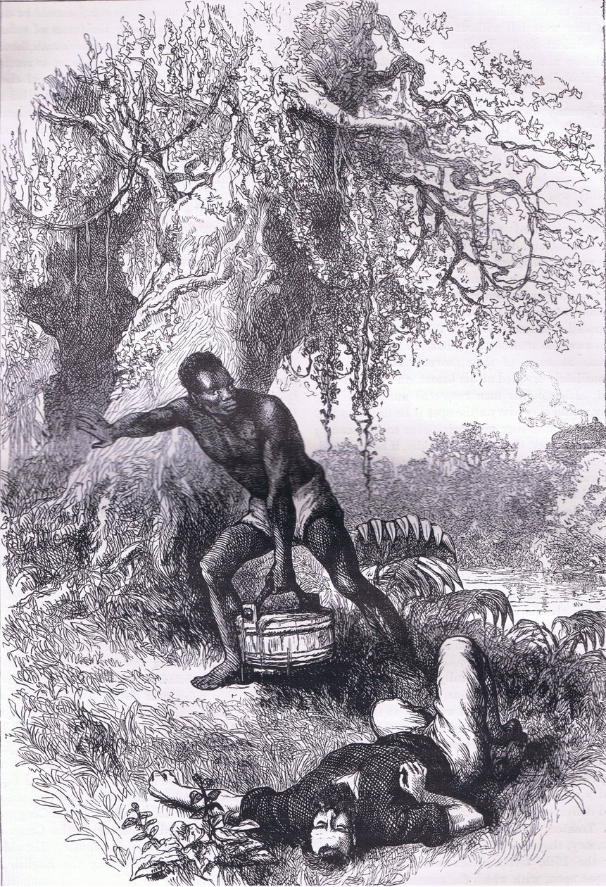 Un incident dans la défense de "Ninety six", illustration de l