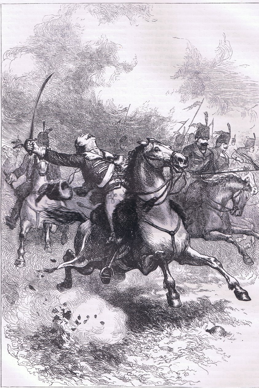 La charge de Pulaski, illustration de l