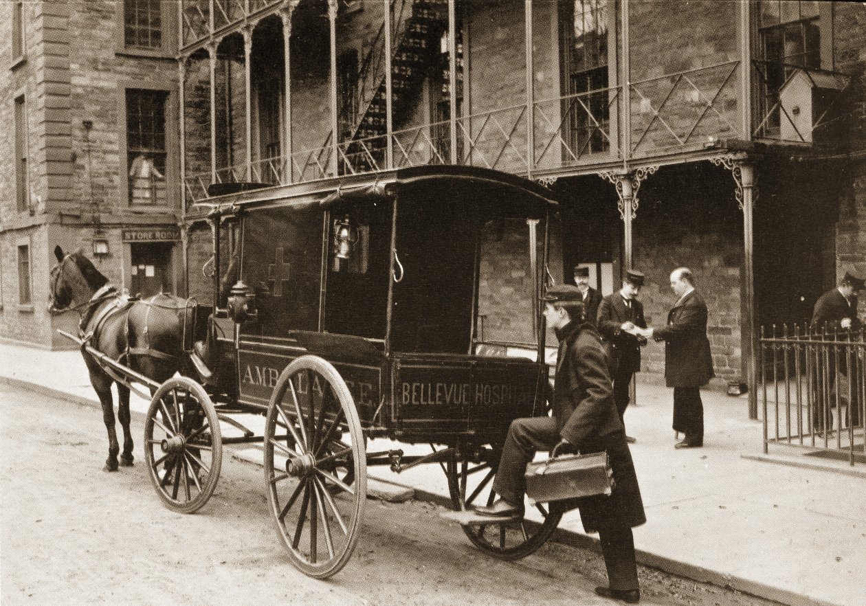 Une ambulance à l