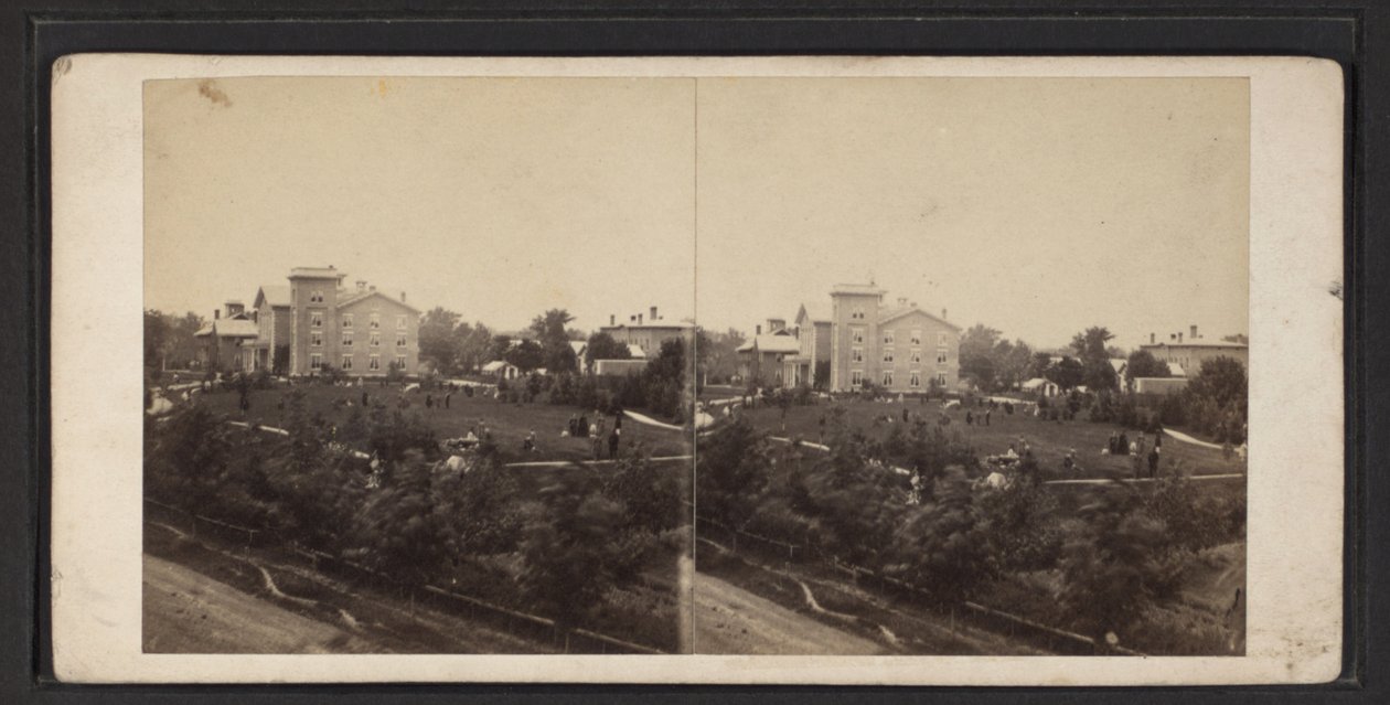Bâtiment et terrains, communauté Oneida, État de New York - American Photographer