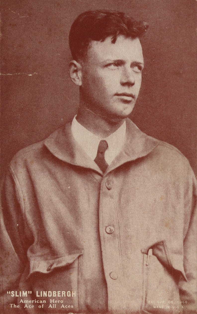 Charles Lindbergh, aviateur américain qui a effectué le premier vol transatlantique en solitaire - American Photographer