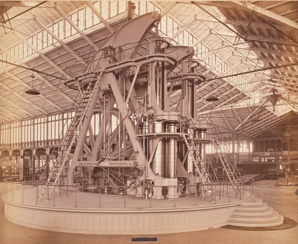 Moteur Corliss, Exposition internationale du centenaire, Philadelphie, 1876 - American Photographer