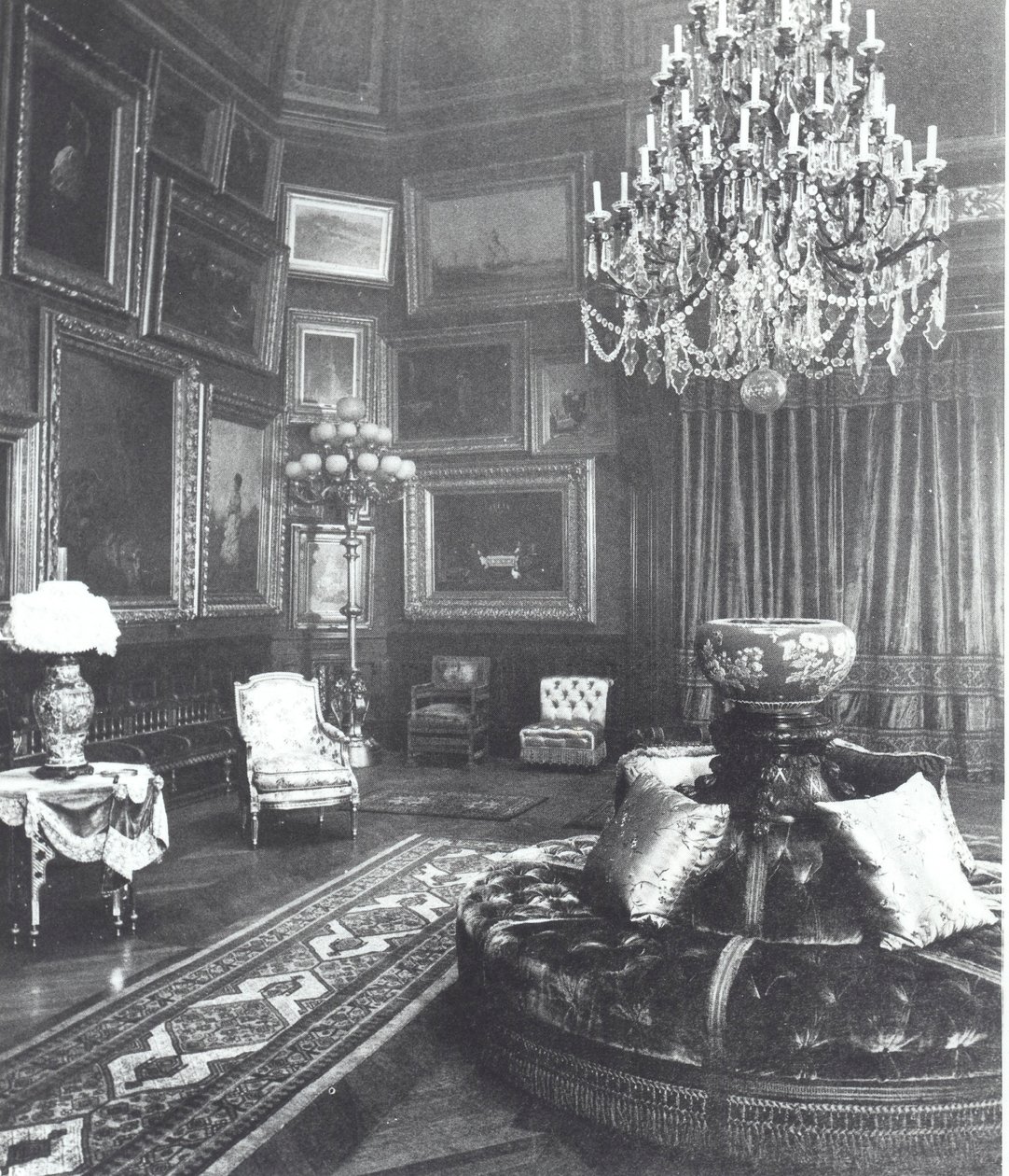 Salon de la maison de la famille Astor, Fifth Avenue, New York - American Photographer