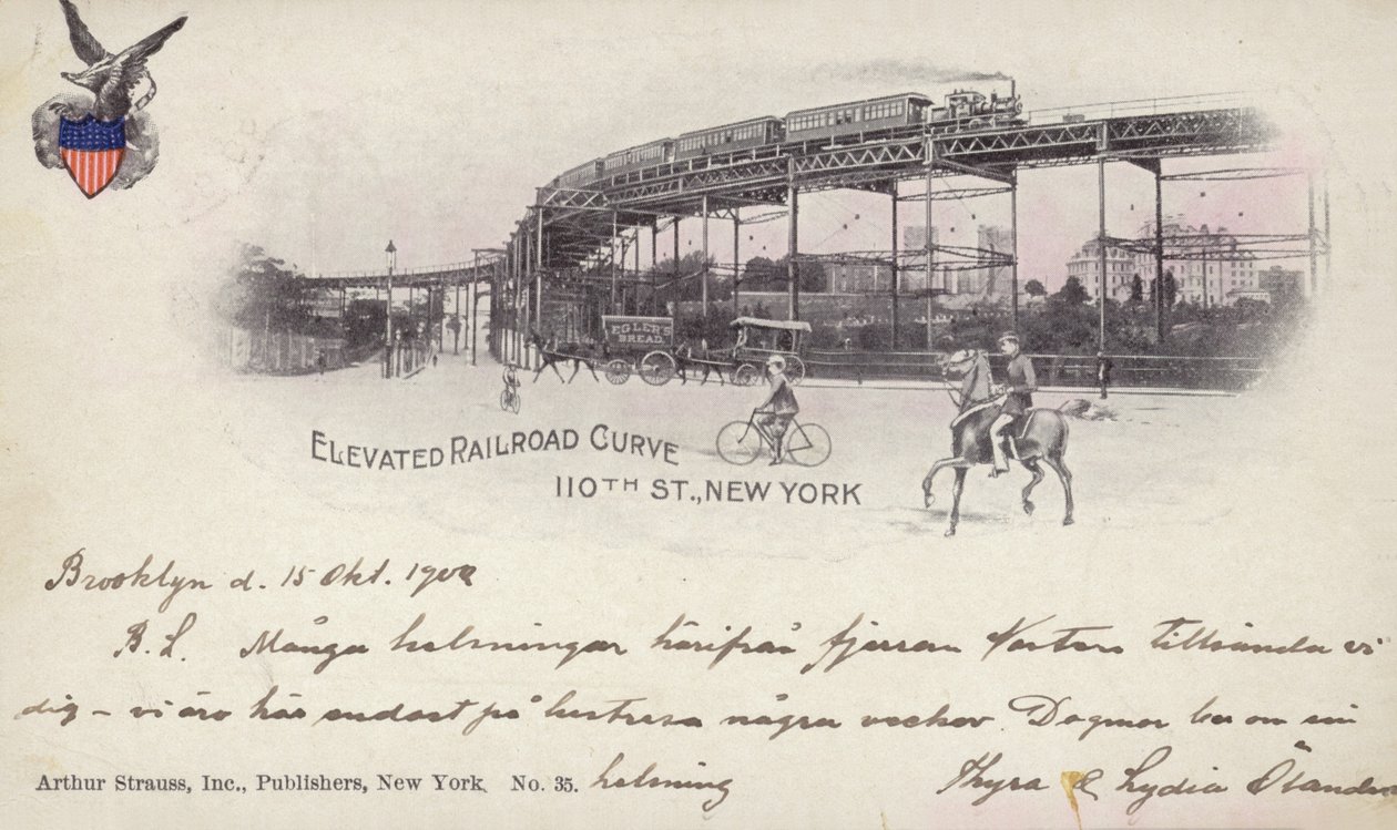 Courbe ferroviaire surélevée - American Photographer