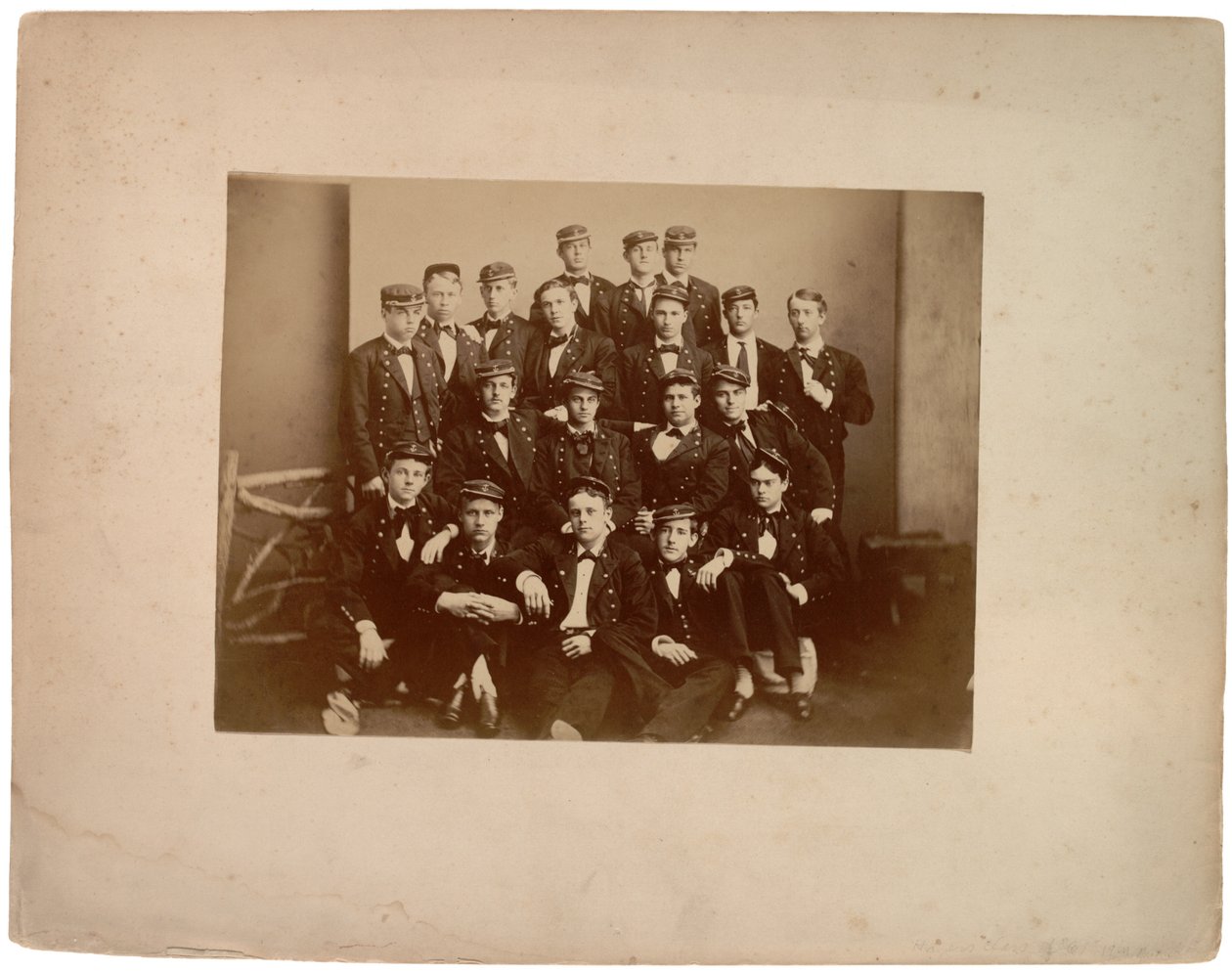 Classe de Hagers de 61, 19 en nombre, vers 1870 - American Photographer