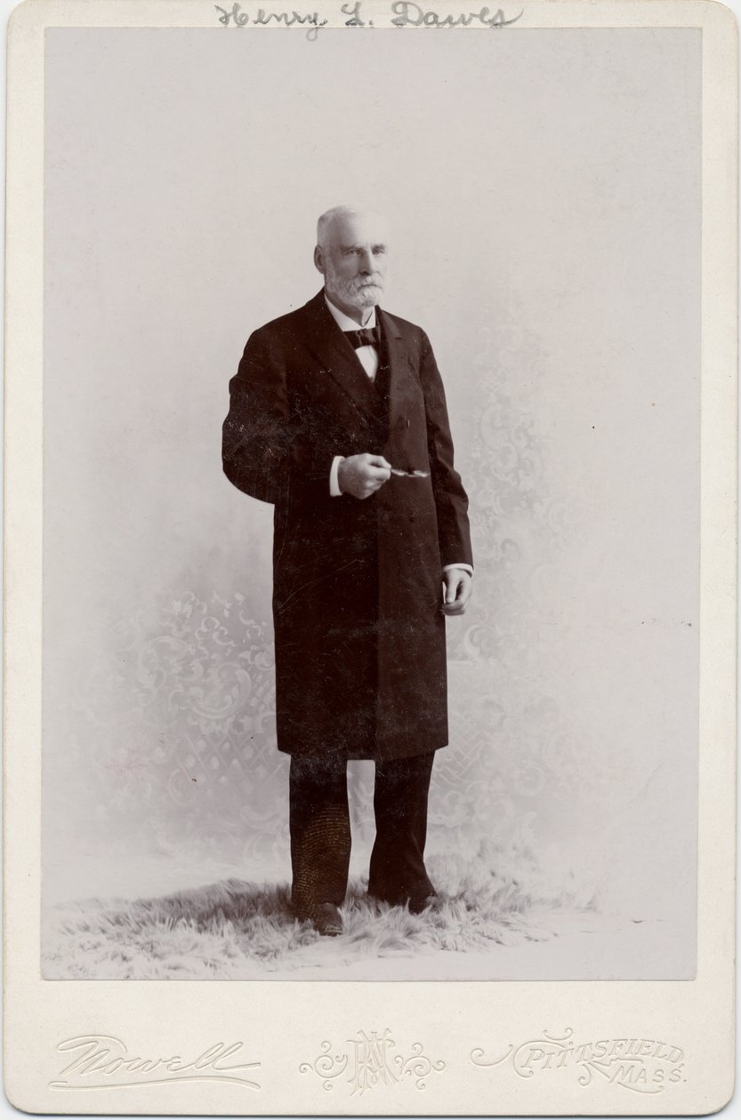 Henry Laurens Dawes (1816-1903), sénateur américain, photo par Nowell, Pittsfield, Massachusetts - American Photographer