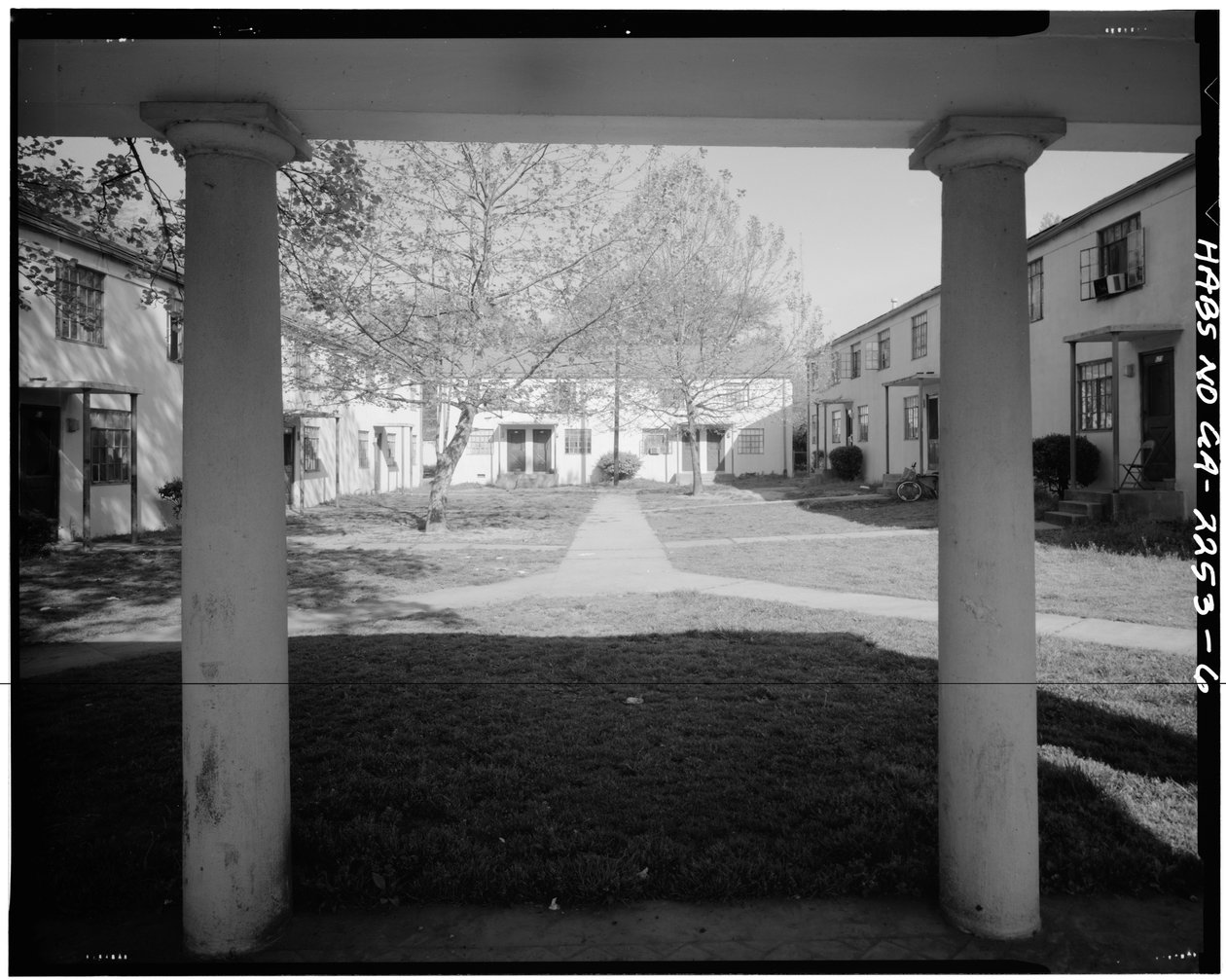 John Hope Homes (logements sociaux), délimité par Larkin, Dora, Spelman Streets et Lane, Atlanta, comté de Fulton, GA (photo n/b) - American Photographer