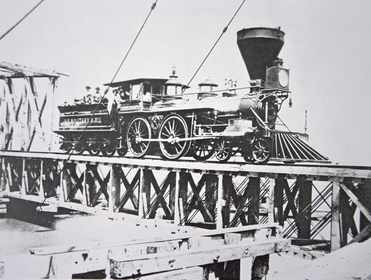 Locomotive des chemins de fer militaires américains (armée de l