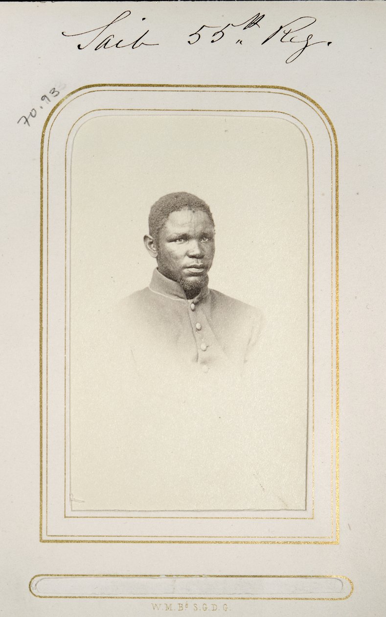 Nicholas Said, carte de visite, vers 1863-66 - American Photographer