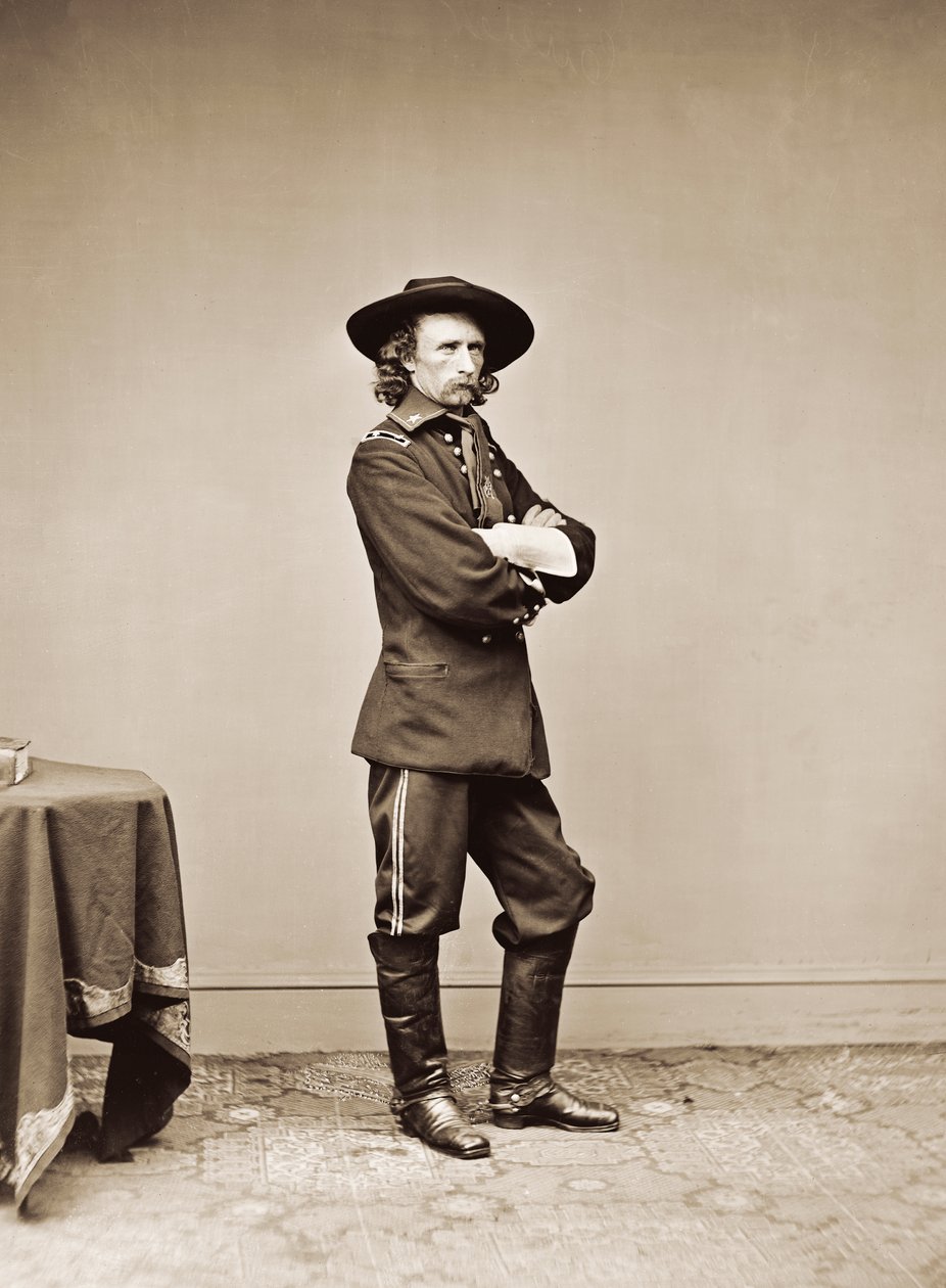 Portrait du Général George Armstrong Custer - American Photographer