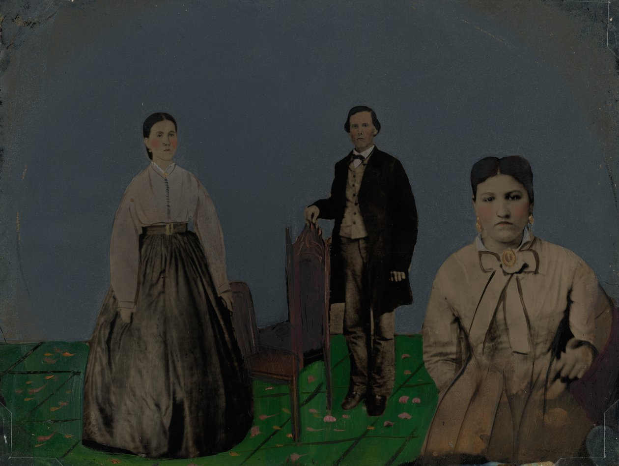 Portrait de deux femmes et d
