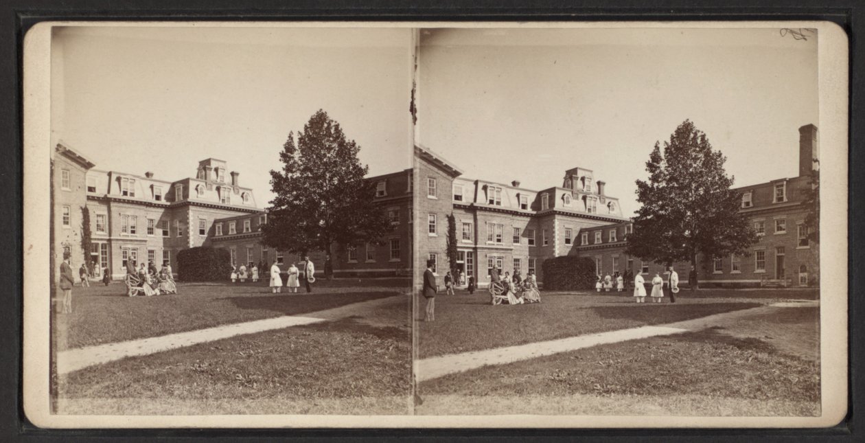 Vues stéréoscopiques de la communauté Oneida, vers 1870 (photo n/b) - American Photographer