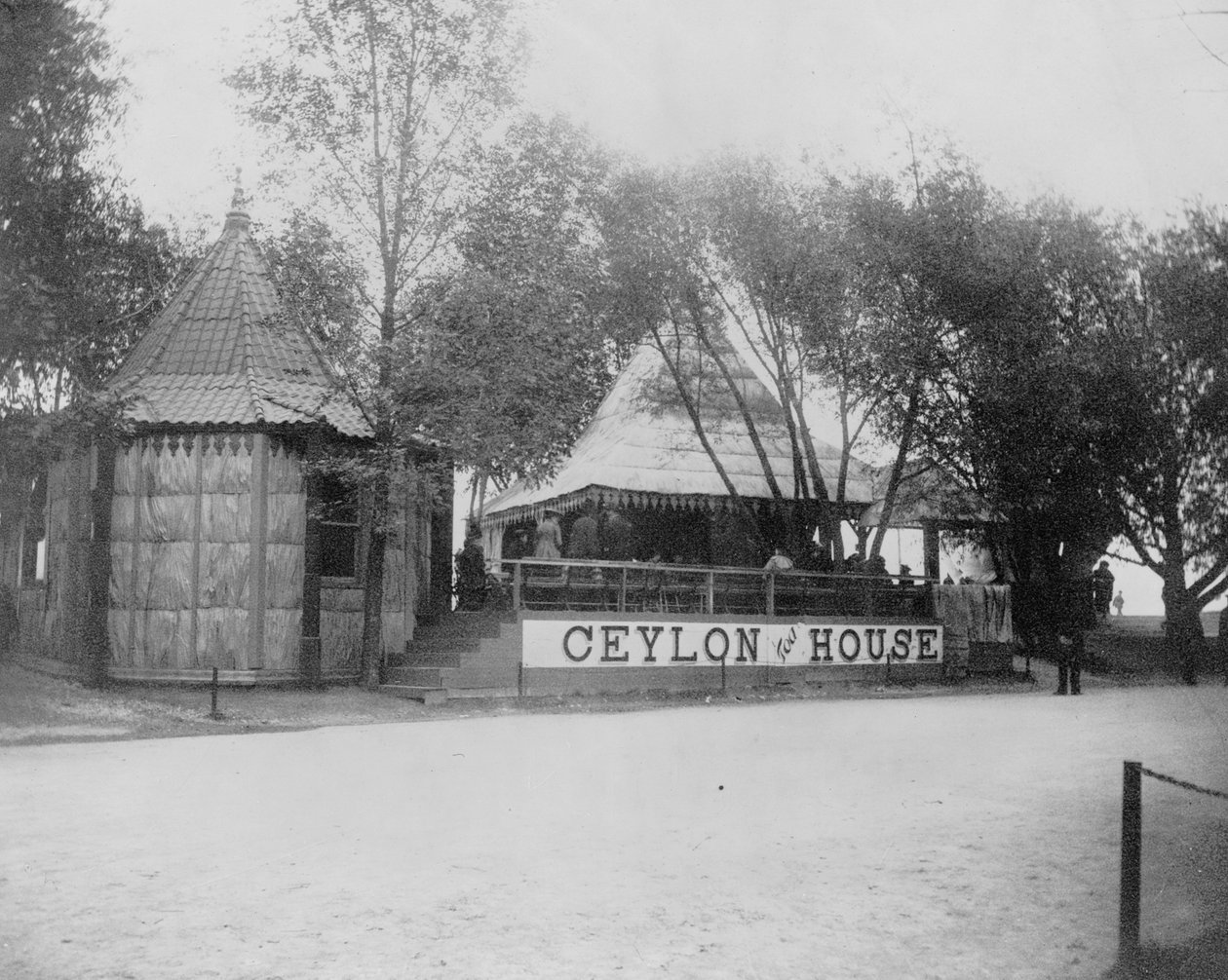 La maison de thé de Ceylan à l