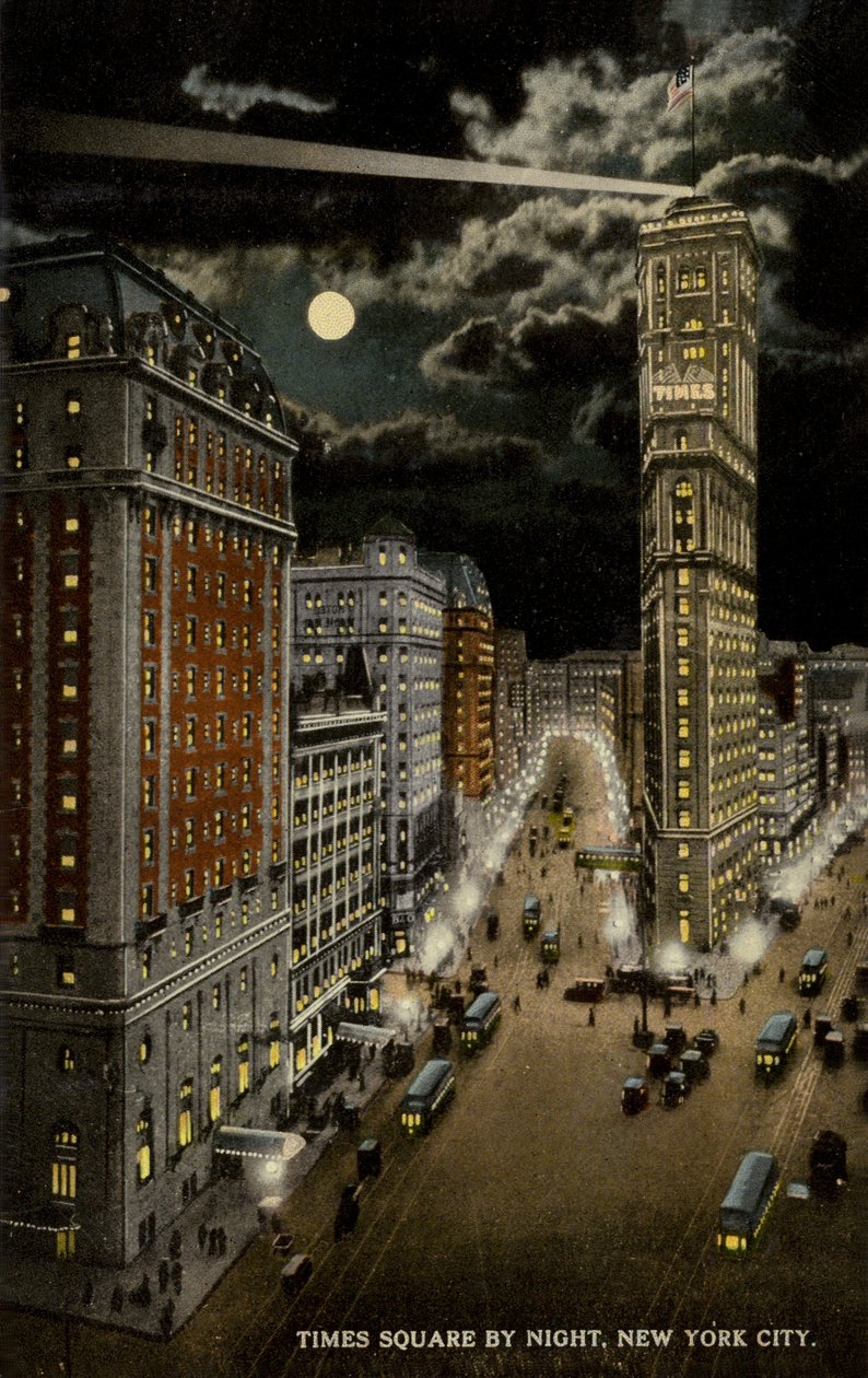 Times Square de nuit, New York City, États-Unis (photo en couleur) - American Photographer