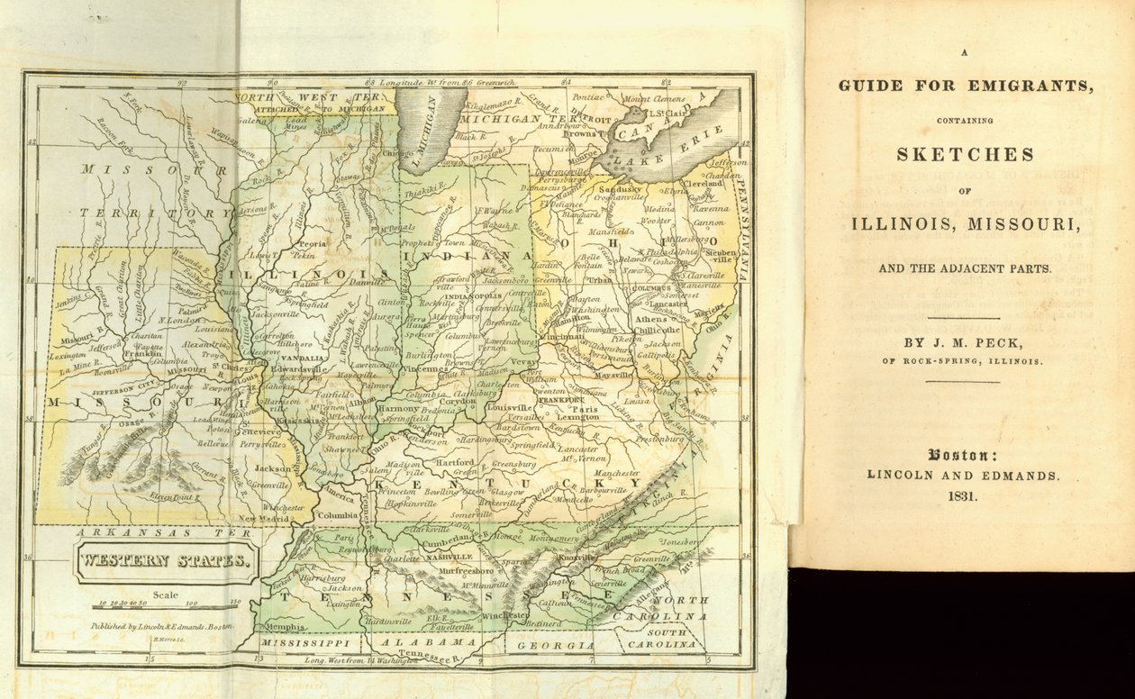 A Guide for Emigrants, contenant des esquisses de l