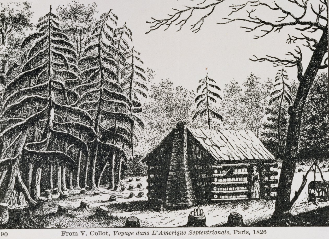 Une cabane de frontière, extrait de 