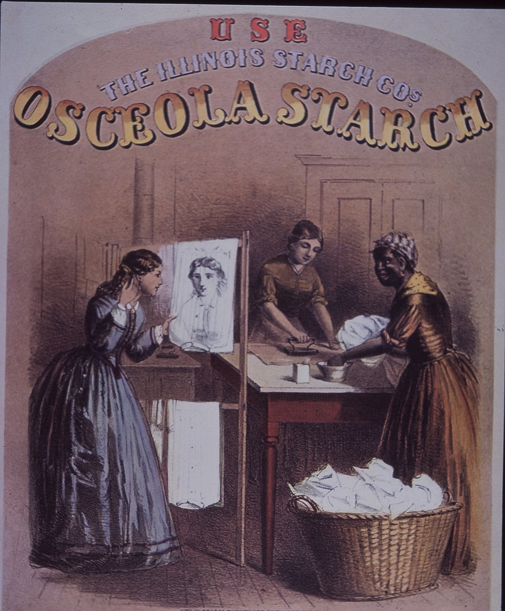 Publicité pour Osceola Starch - American School