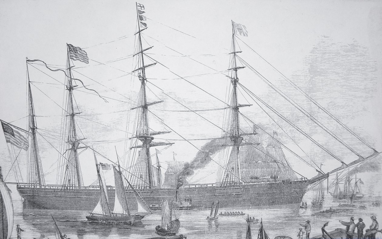 Navire à voile américain 