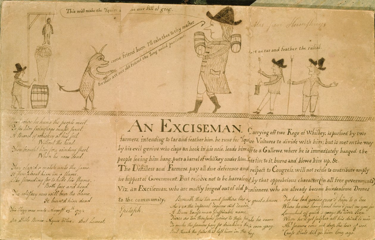 Un percepteur, c.1790 - American School
