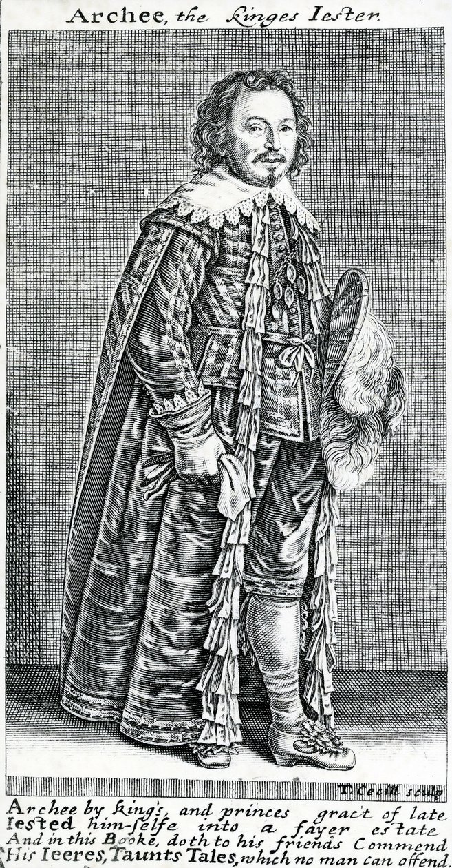 Archee, le bouffon du roi, portrait d