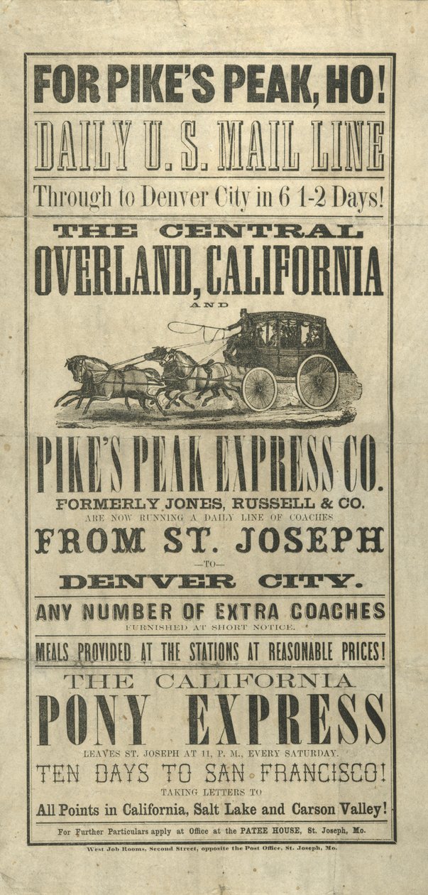 Affiche publicitaire pour les voyages trans-américains et les itinéraires de voyage - American School