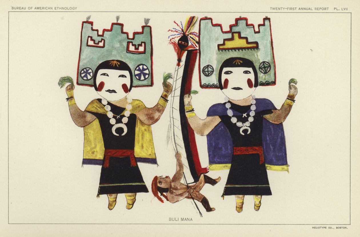 Buli Mana (lithographie couleur) - American School