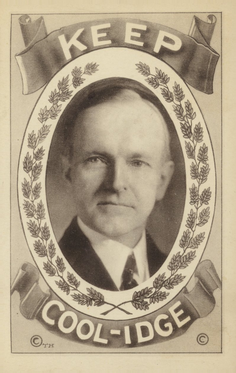 Calvin Coolidge (lithographie) - American School