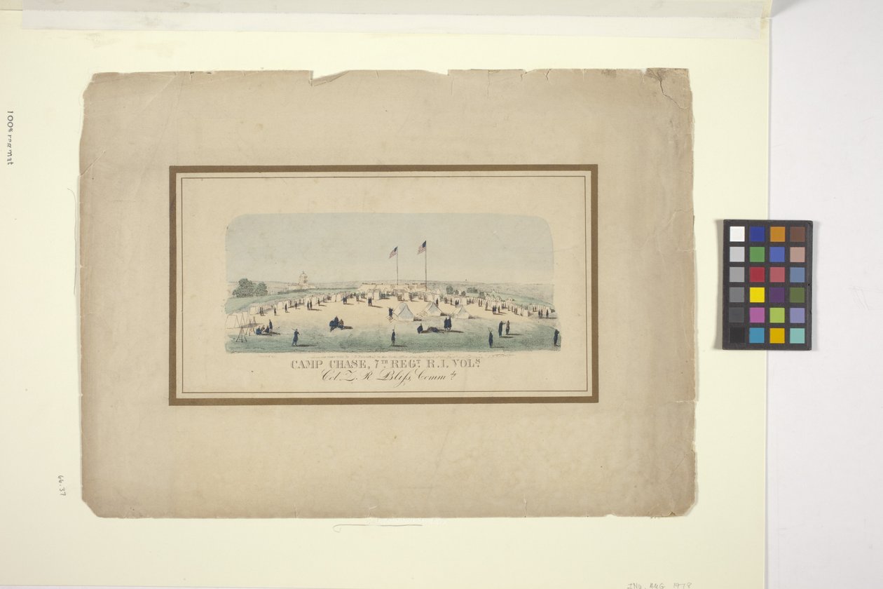 Camp Chase, 7e régiment, R.I. Vols. - American School