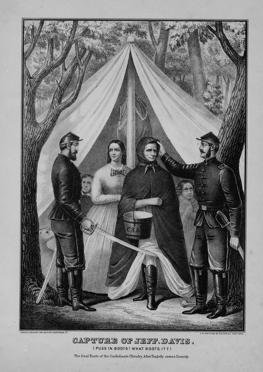 Capture de Jeff. Davis : le dernier échec de la chevalerie confédérée - American School