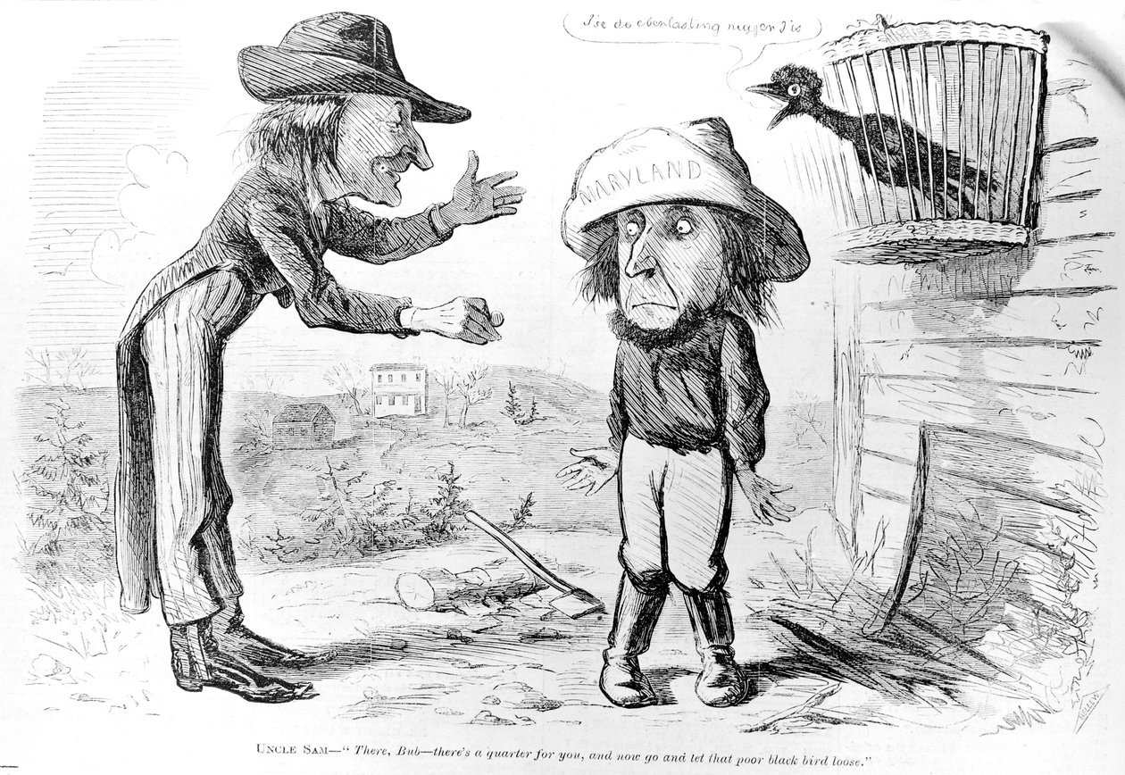 Caricature satirique de l