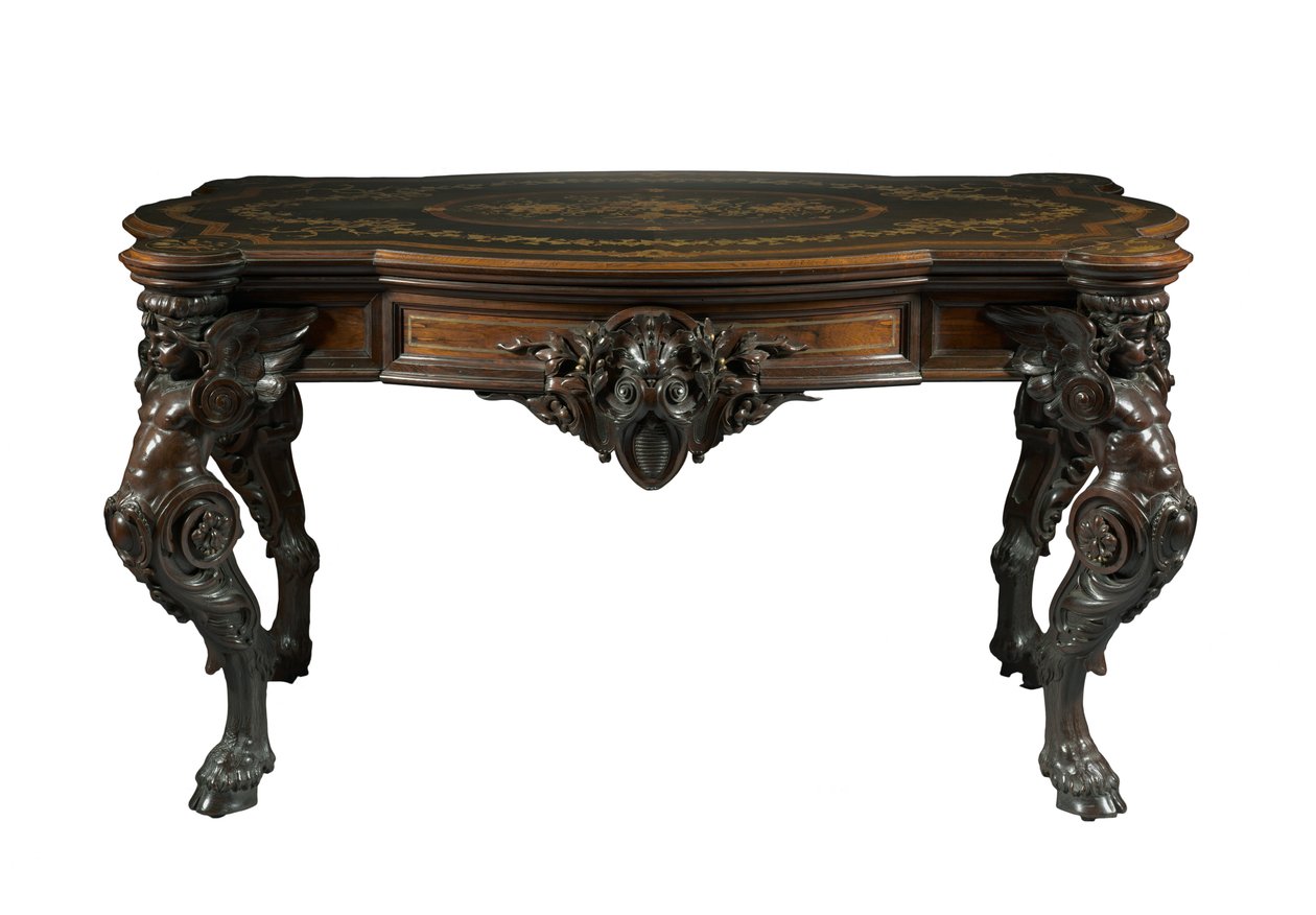 Table centrale, Gustave Herter Firm, c.1860 - American School
