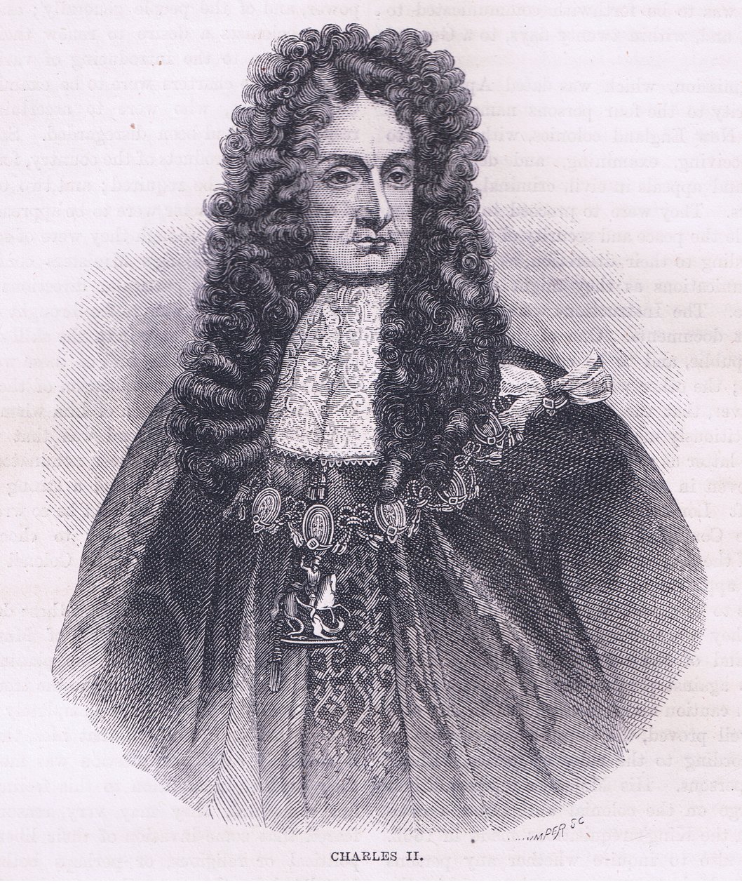 Charles II (1664), illustration de l