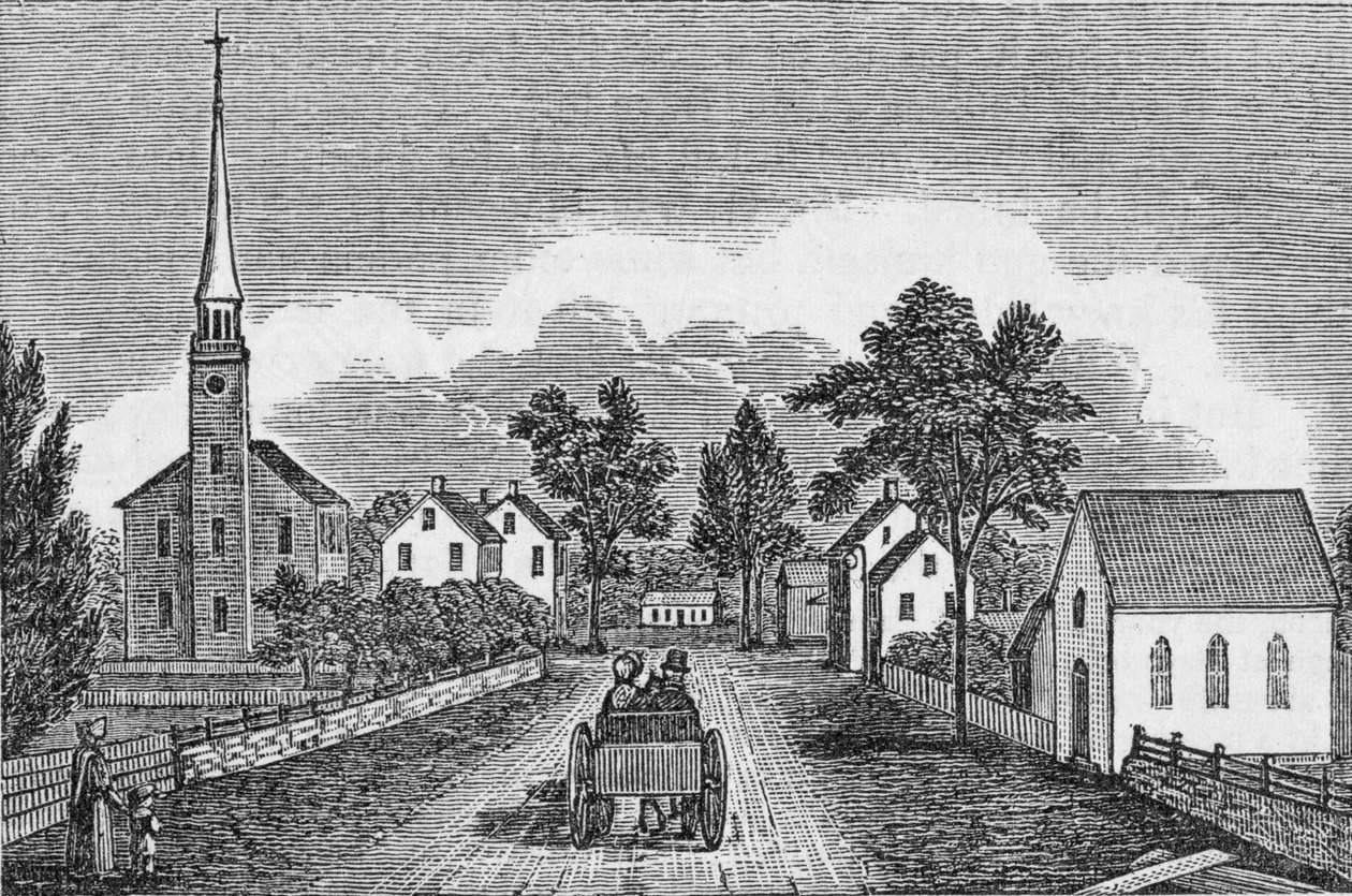 Églises congrégationalistes et épiscopales, East Haven, de 