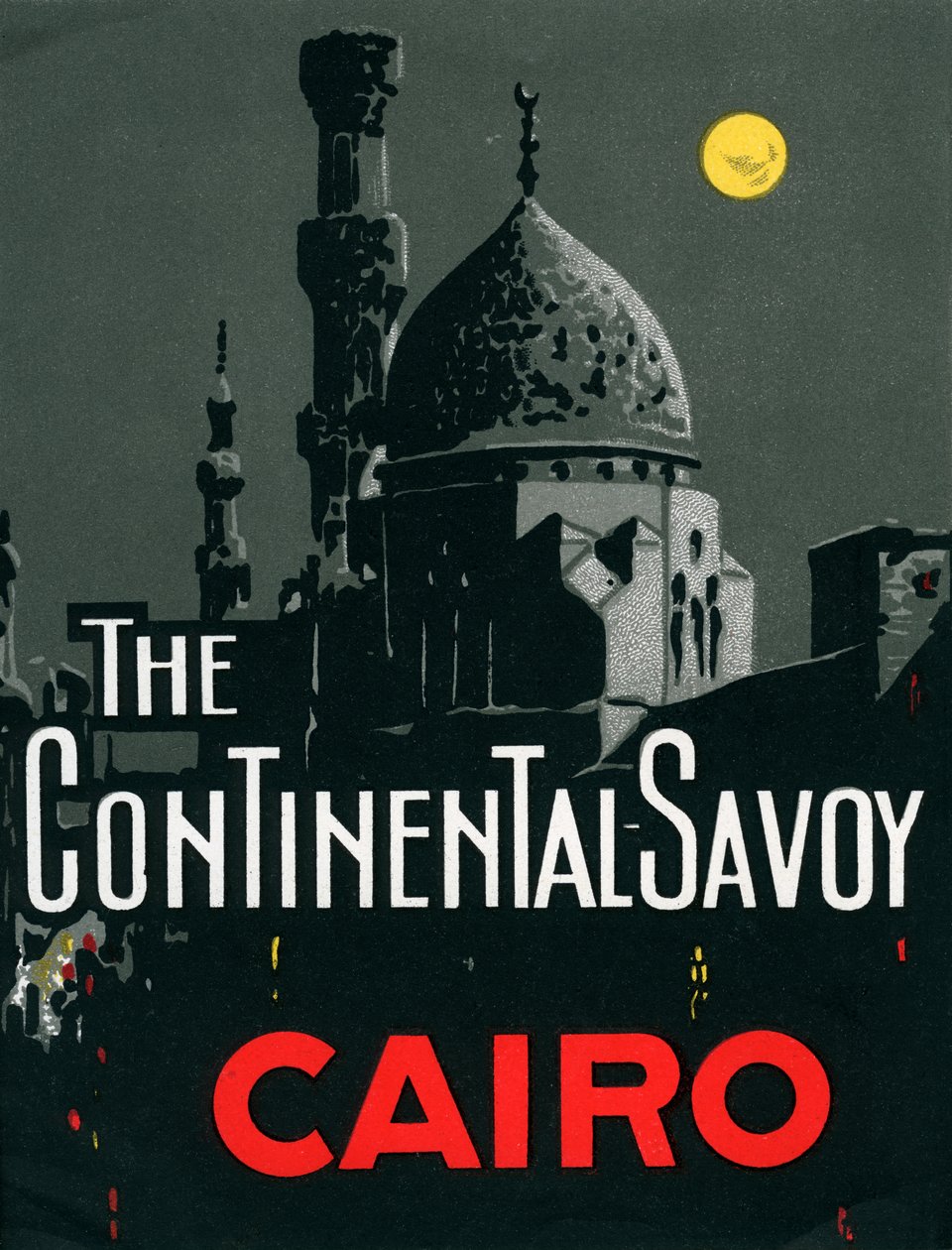 Hôtel Continental Savoy au Caire avec mosquée - American School