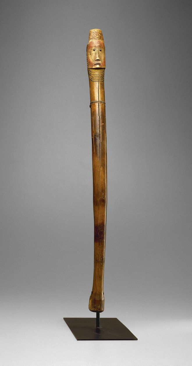 Bâton de coup, Yankton Sioux, vers 1880 - American School