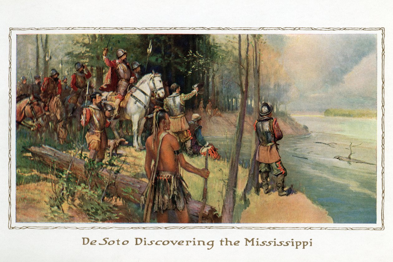 DeSoto à la découverte du Mississippi - American School
