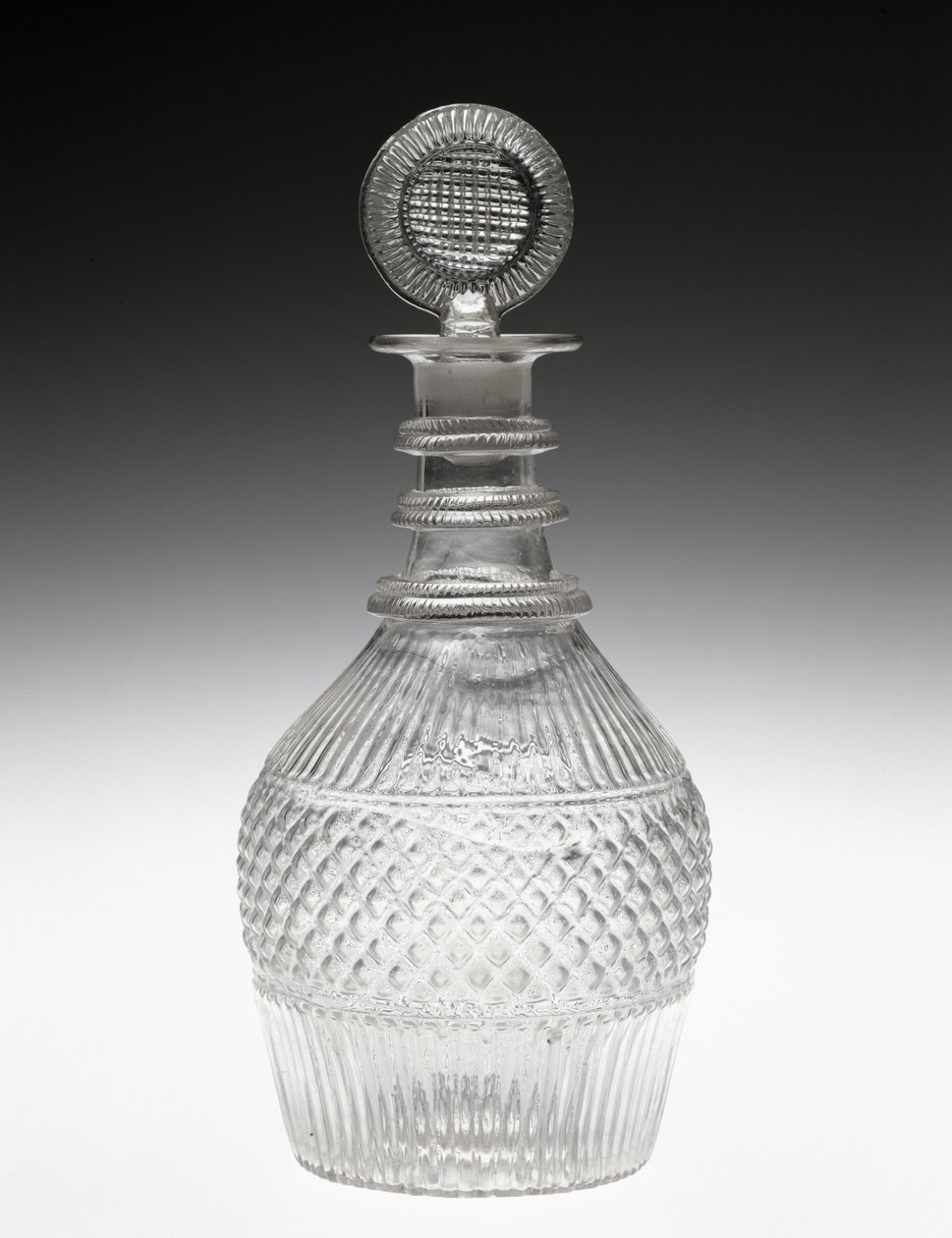 Carafe et Bouchon, vers 1820-1840 - American School