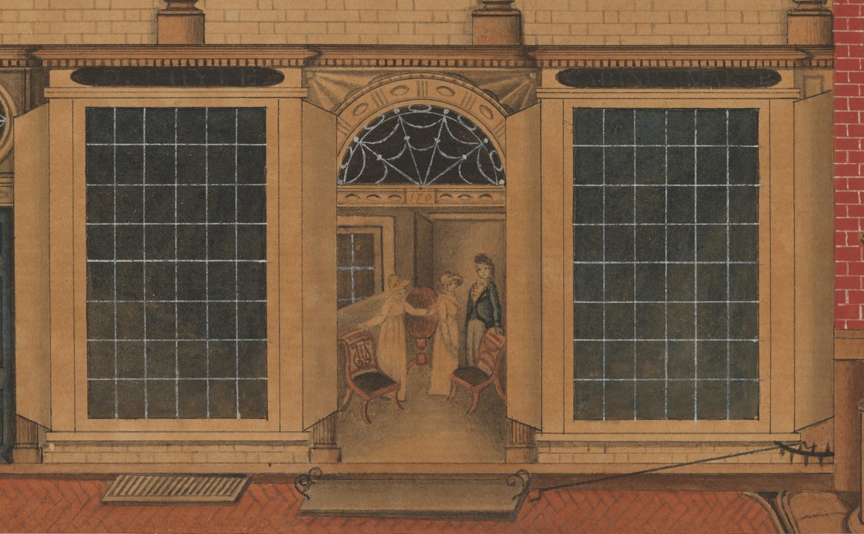 (détail) de la boutique et de l