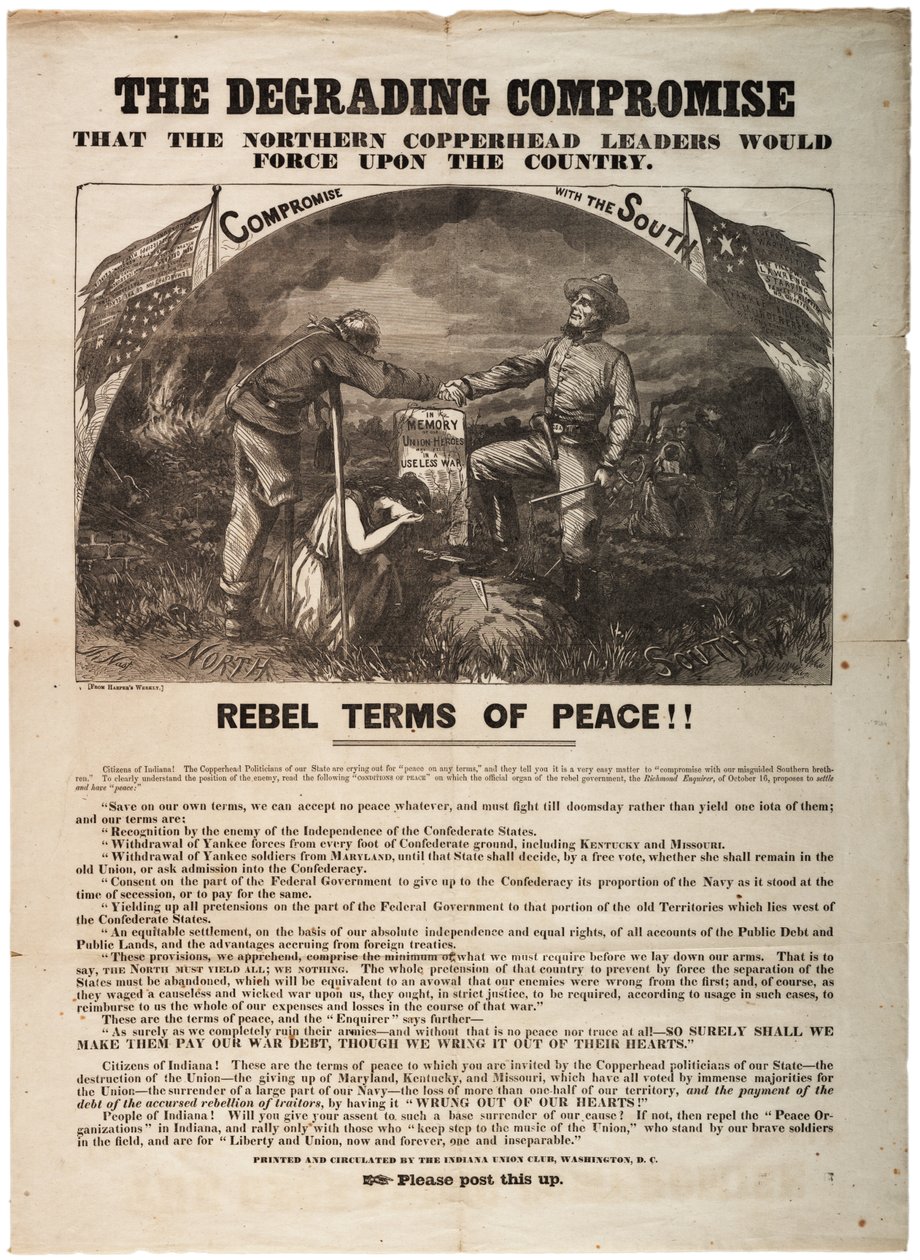 Élection de 1864, 16 octobre 1864 - American School