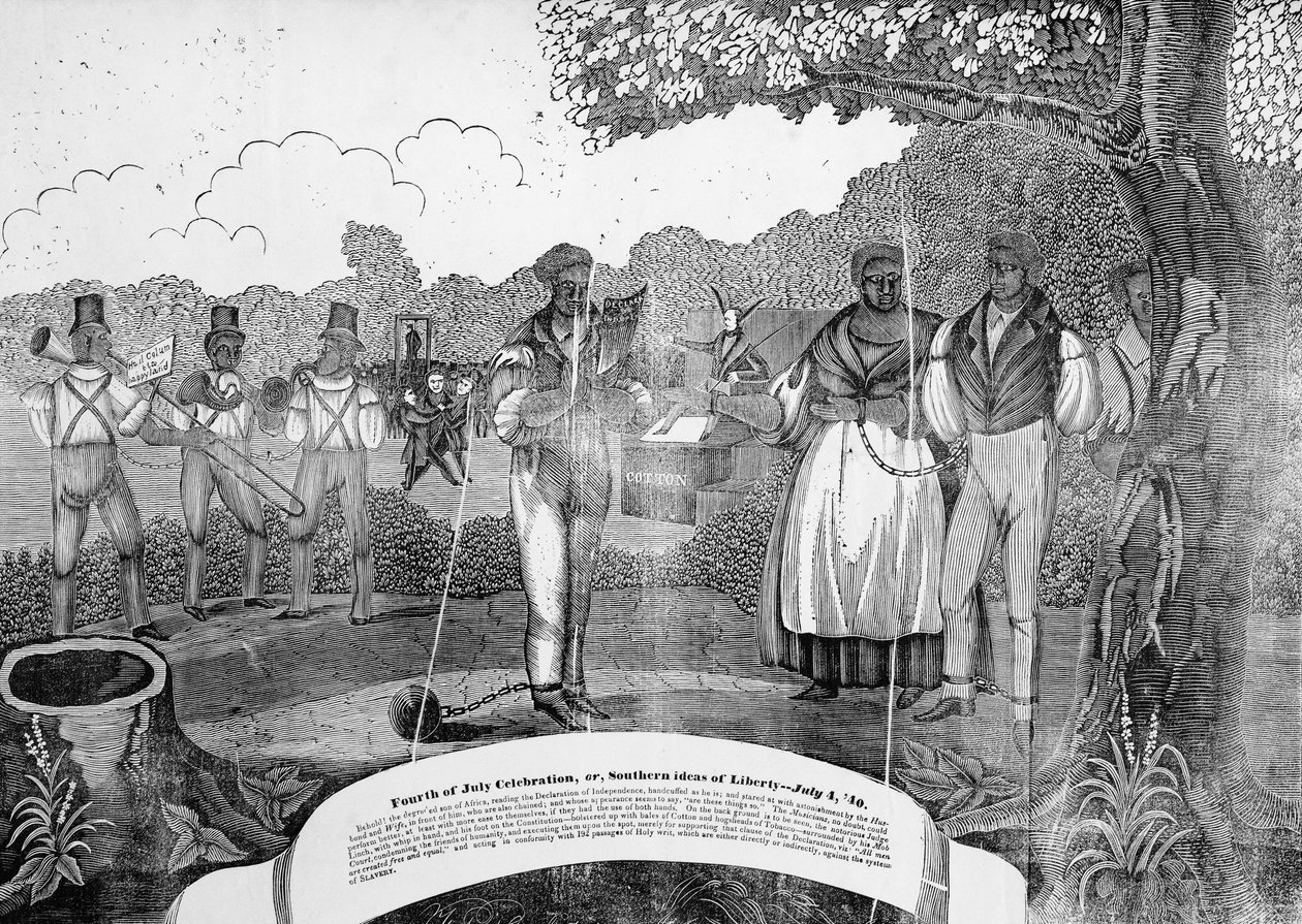 Célébration du 4 juillet ou, Idées du Sud sur la liberté - American School