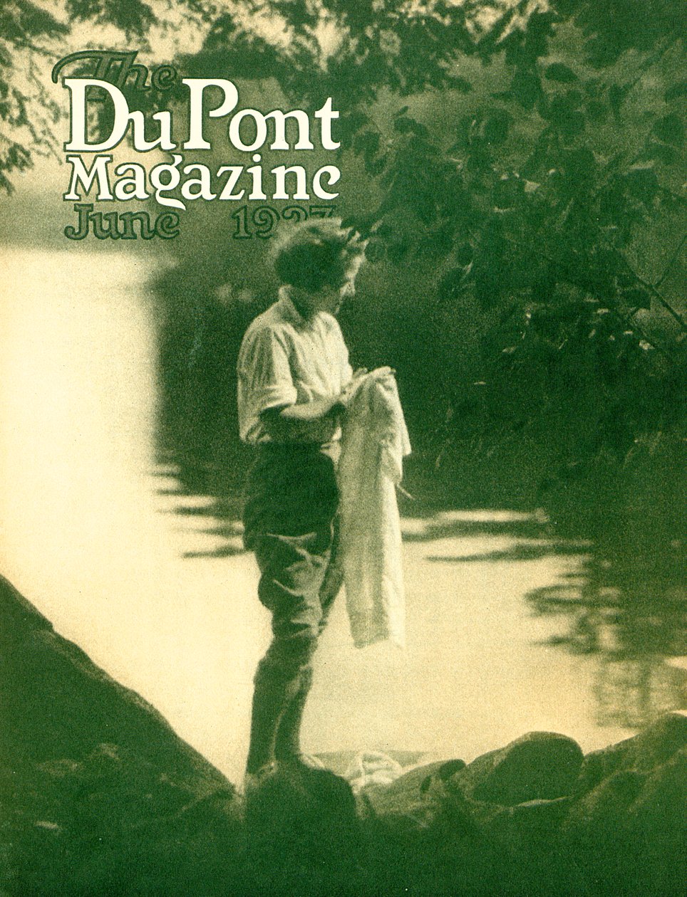 Couverture du DuPont Magazine, juin 1923 - American School
