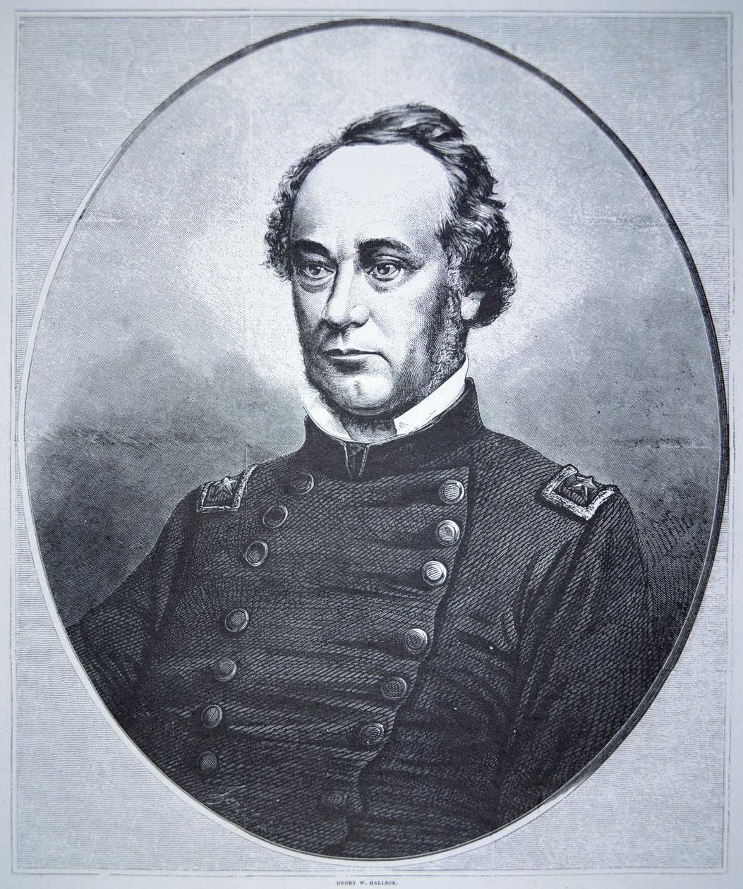 Général Henry Wager Halleck (1815-72) - American School