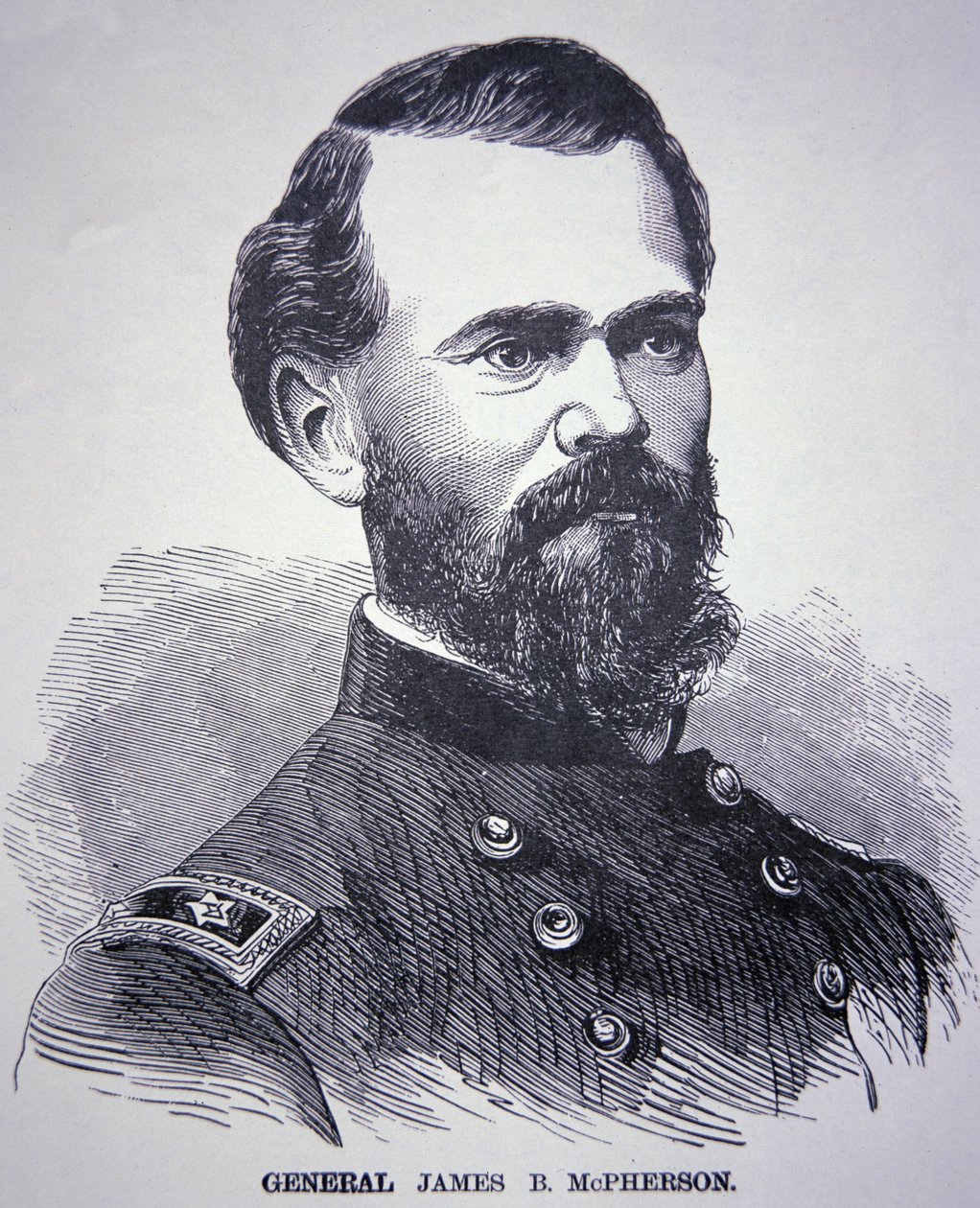 Général James Birdseye McPherson (1828-64) - American School