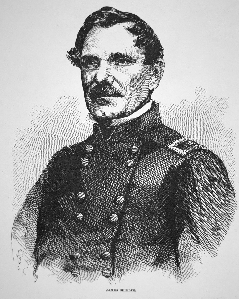 Général James Shields (1810-79) - American School