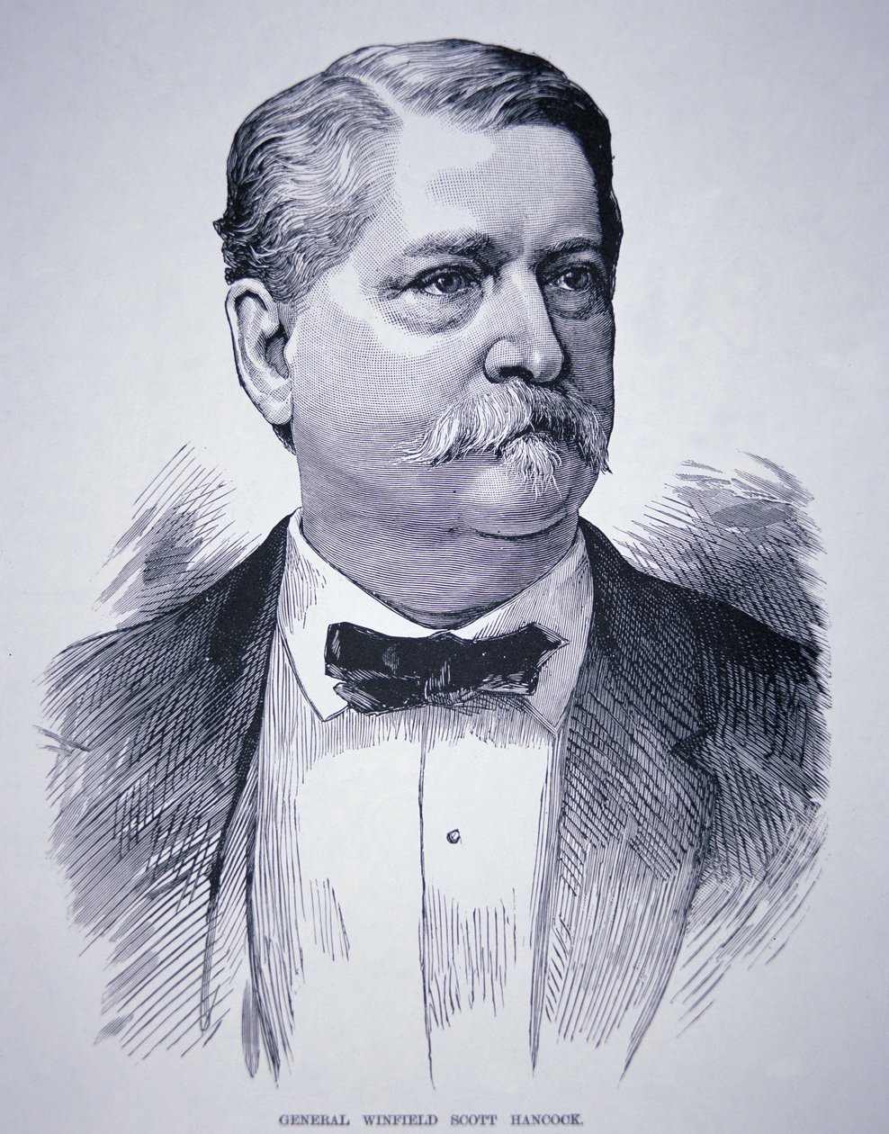 Général Winfield Scott Hancock (1824-86) - American School