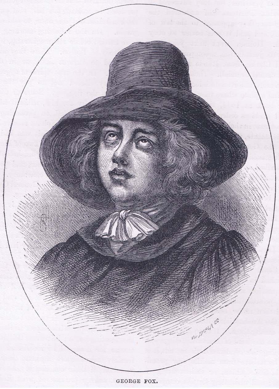 George Fox 1651, illustration de l