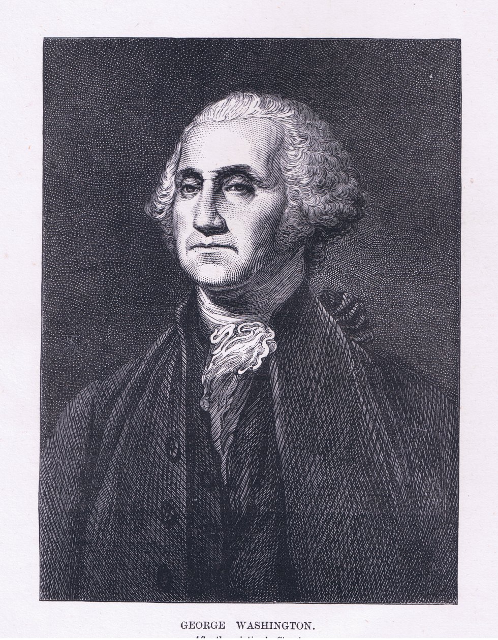 George Washington, illustration de Cassell